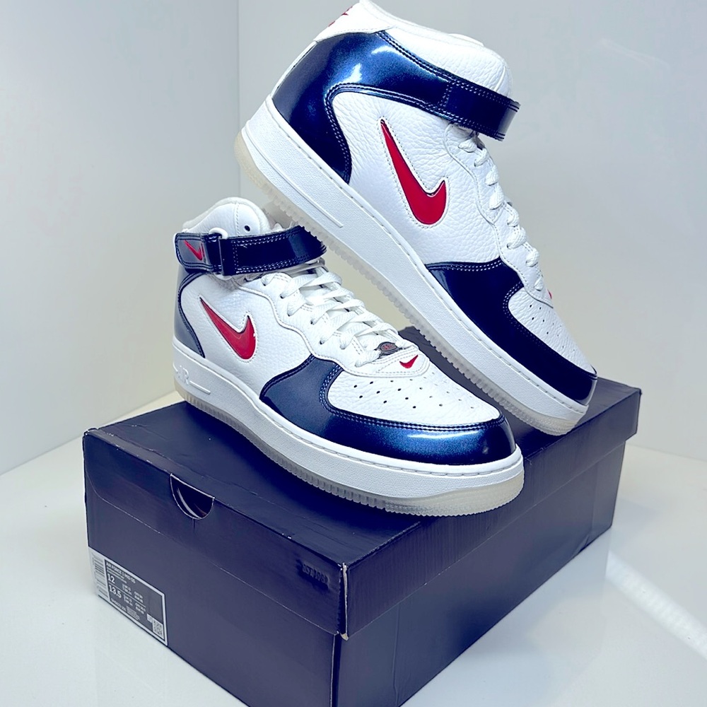 NIKE Air Force 1 MID QS men’s high to sneakers / size 12
